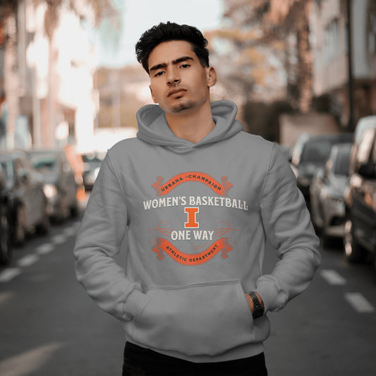 One Way Women's Basketball Hoodie
