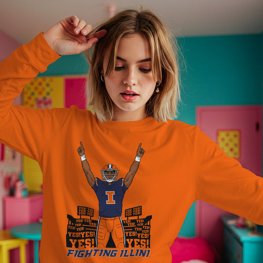 NEW DESIGN- Yes! Long Sleeve Shirt