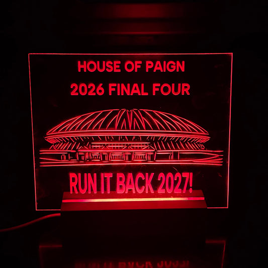 House of Paign Run It Back LED Sign