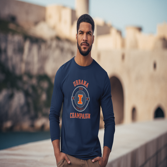 Urbana-Champaign Football Long Sleeve