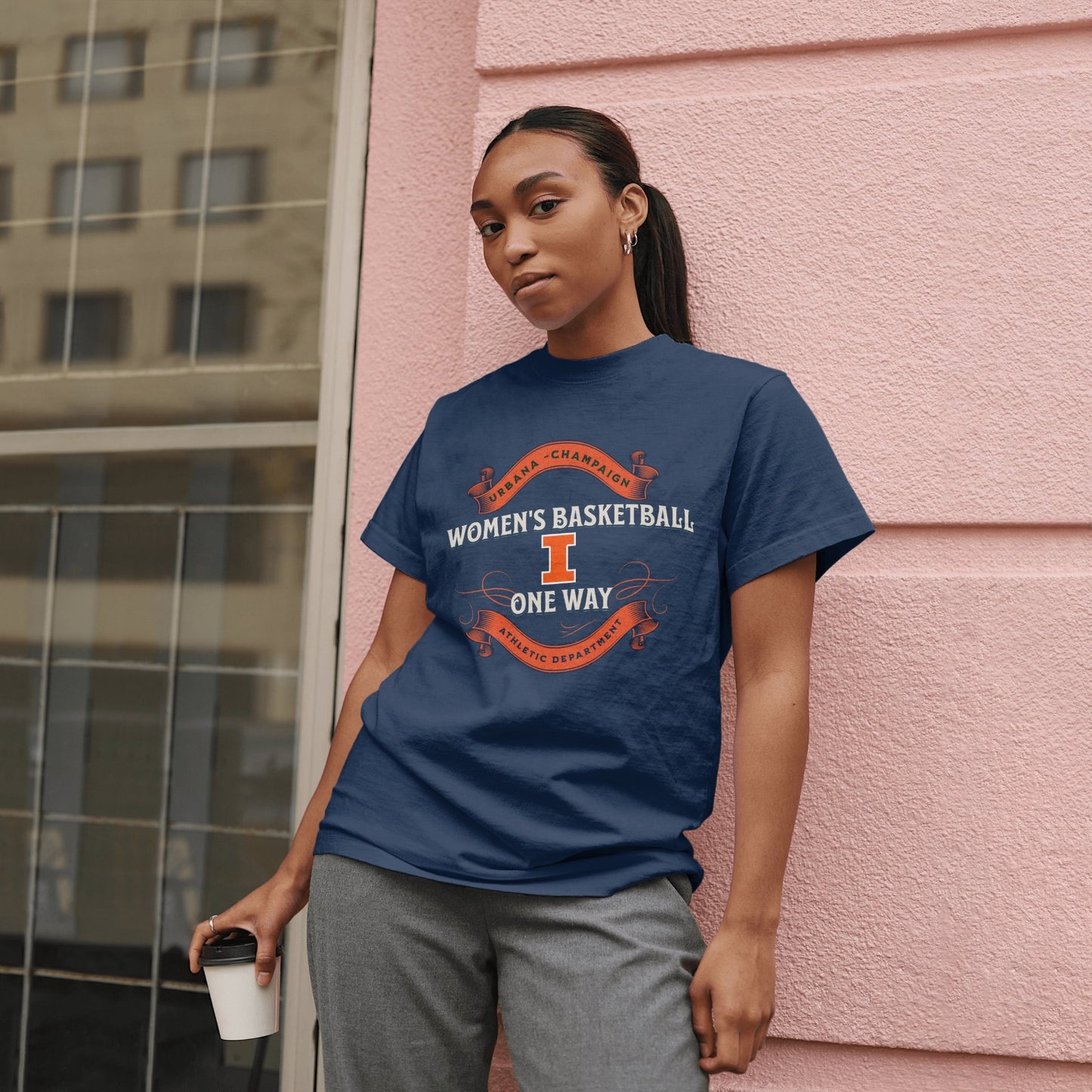 One Way Women's Basketball T-Shirt