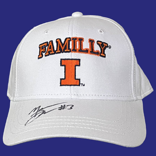 Marcus Domask Signed FamILLy Hat