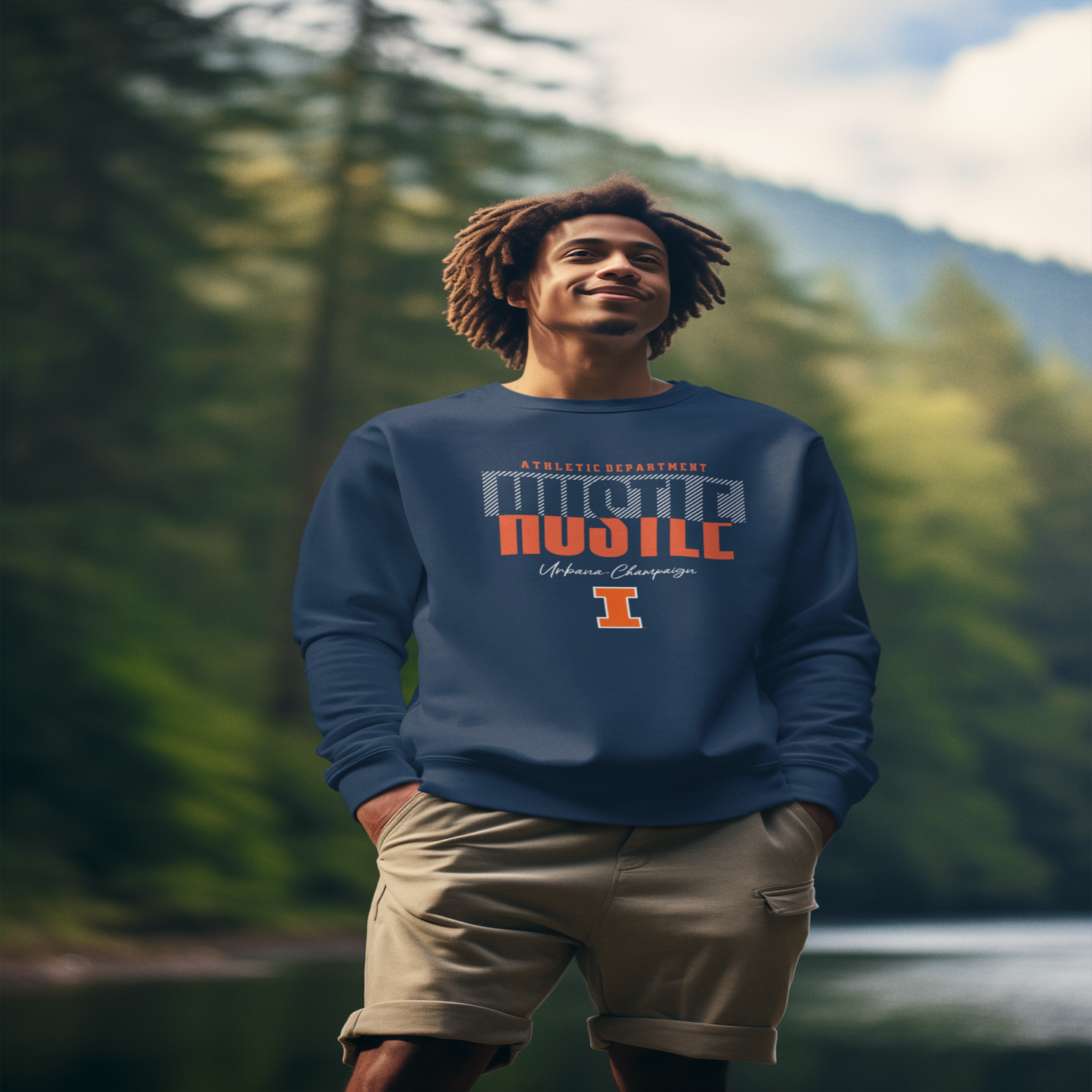 Hustle Sweatshirt Block I